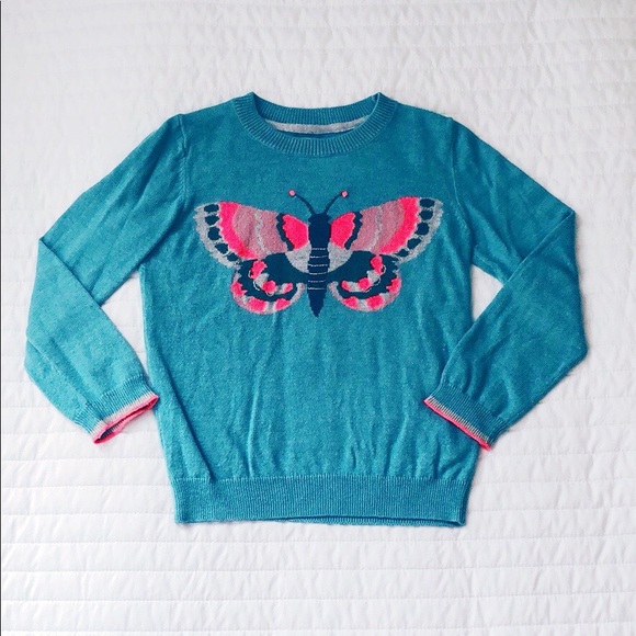 Mini Boden Other - Mini Boden Butterfly Sweater